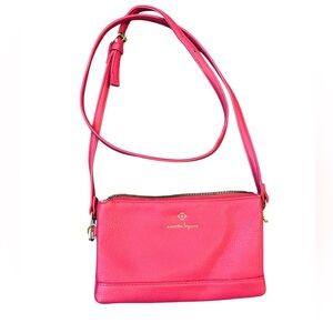 Nanette Lepore Pink Crossbody Bag with Adjustable Strap